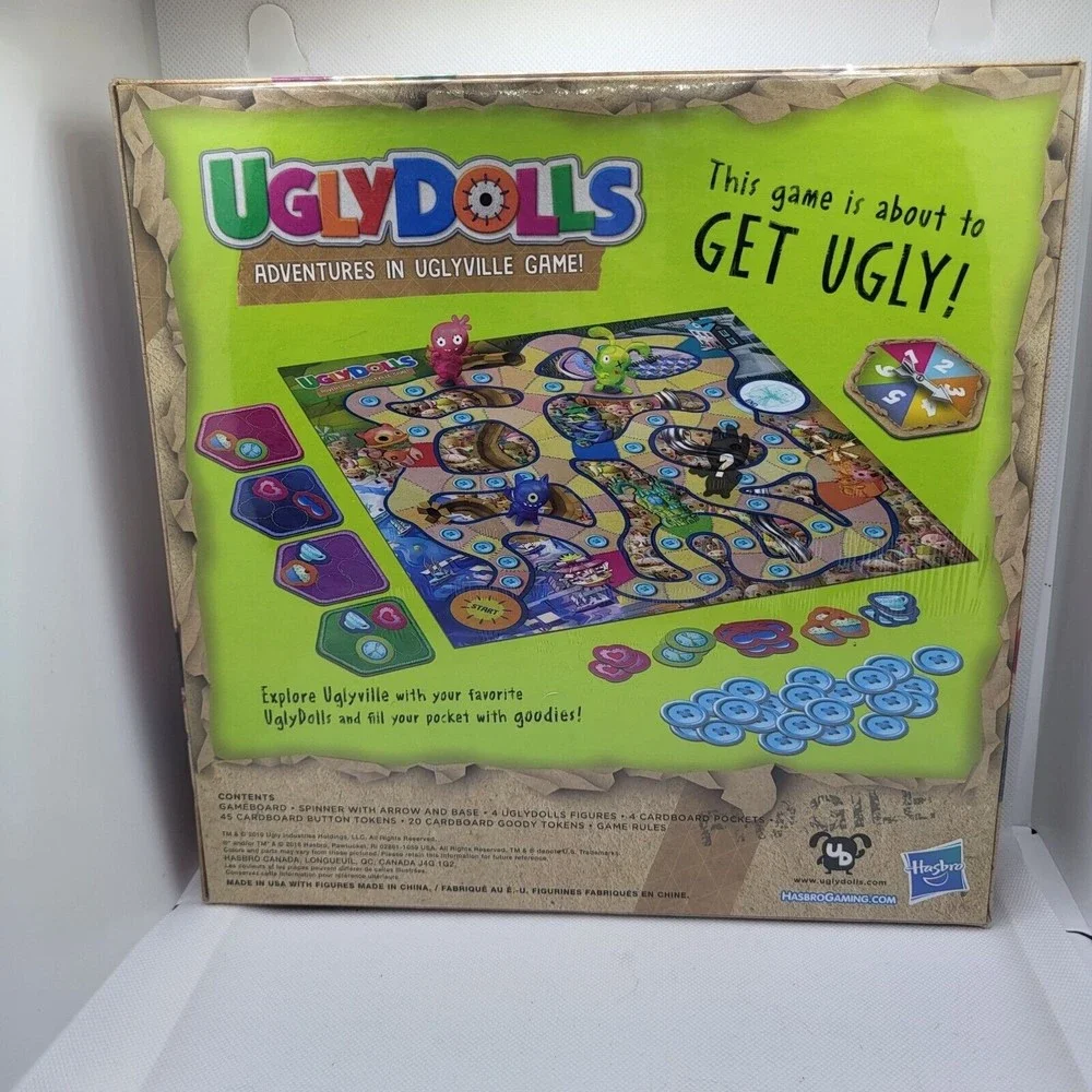 Hasbro UGLYDOLLS Adventures in Uglyville Board Game NEW SEALED BOX
